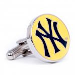 Yellow New York Yankees Cufflinks 1.jpg